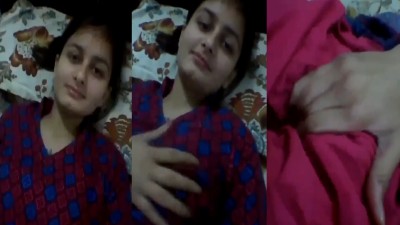 Alappuzha College Girl Squeezing Boobs Rubbing Pussy